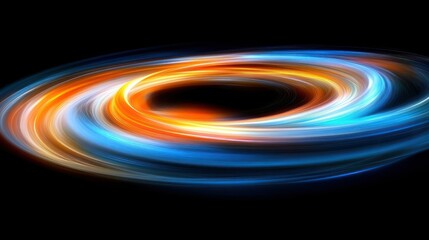 Wall Mural - Abstract swirling vortex motion graphic design