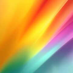 Wall Mural - Vibrant Abstract Background with Soft Gradient Lines Blending Warm and Cool Colors for Modern Art, Design, and Creative Projects