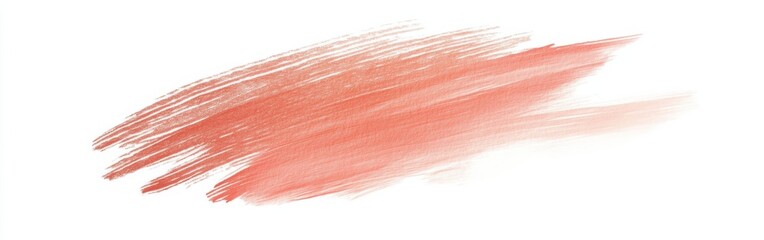 Leinwandbilder - Soft pencil strokes gradient in muted coral with subtle textures ideal for background designs and artistic compositions