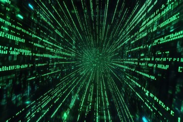 Coding. Abstract Web Design with Programming Source Code on Computer Screen