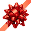 © Legend - Stunning Red Gift Bow: Perfect for Holidays