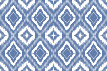 ethnic ikat seamless pattern abstract pattern vector design for fabric block print