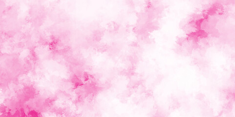 Canvas Print - abstract pink ink effect light magenta color shades gradient illustration on textured paper backgrou