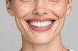 © michnik101 - Woman's wide smile. healthy teeth and natural lips in dental and cosmetic care
