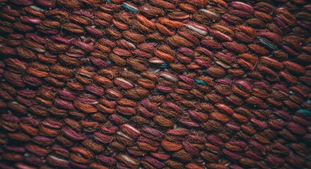 Poster - A close up of a piece of fabric with a lot of different colors