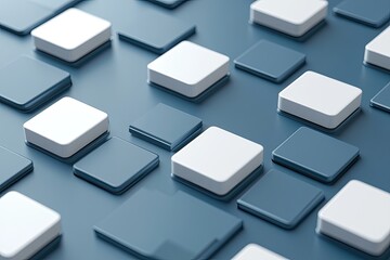abstract geometric pattern of squares