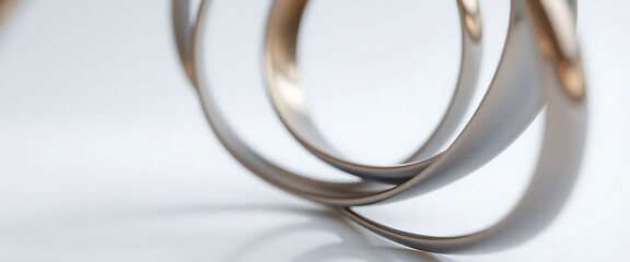 close up of a metal object on a white surface