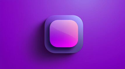 neon glossy button