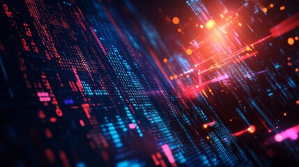 dark web cybercriminal operating from shadows, neon programmer code overlays, abstract fraud backgro