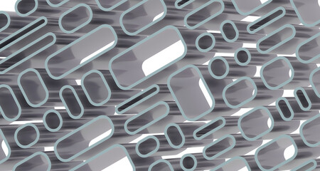 Leinwandbilder - Abstract Geometric backgrounds full Color