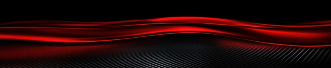 Wall Mural - Red wave abstract background, dark texture, design element