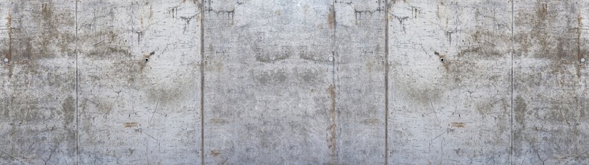 Leinwandbilder - White gray grey stone concrete texture wall wallpaper tiles background panorama banner..