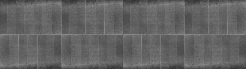 Poster - Gray grey black anthracite texture of modern vintage retro wall tile, porcelain stoneware, tile slips - Tiles background, seamless pattern..