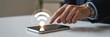 © mediastok.ai - Wireless connection on a mobile device.