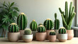 © LemonellArt - Cactus and Succulents Interior Decor
