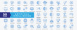 © RiskiAyu - Artificial Intelligence icon set with algorithm, deep learning, automation, machine learning, robotic, data science, brain, robotic process automation, cyber security and neural network