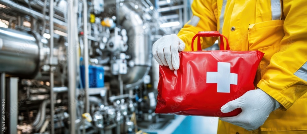 Emergency response preparedness within industrial workspace safety ...