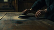 © keshia - Craftsman Sanding a Wooden Surface