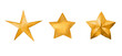 © Matias - star icons in watercolor style. hand painted yellow stars doodles