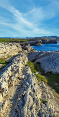 Fototapete - Cantabria coastline landscape.