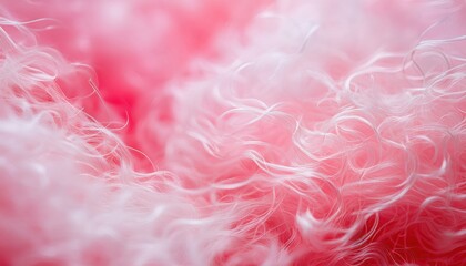 Poster - soft pink and white fluffy texture background for web design, branding, print materials, abstract art, fabric patterns, dreamy creative projects

