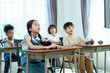 © DG PhotoStock - Group of diverse children enjoy learning about the STEM.