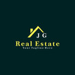 © zahra - JG Initials Real Estate Logo Vector Art  Icons  and Graphics