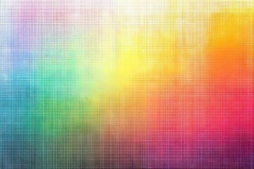 Sticker - a colorful background with white snowflakes