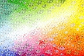 Sticker - a colorful background with white snowflakes
