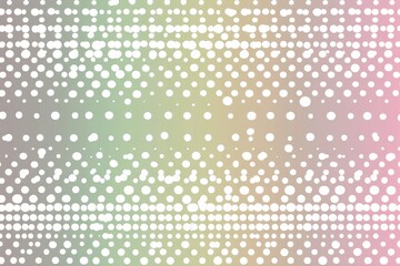 Sticker - a colorful background with white snowflakes