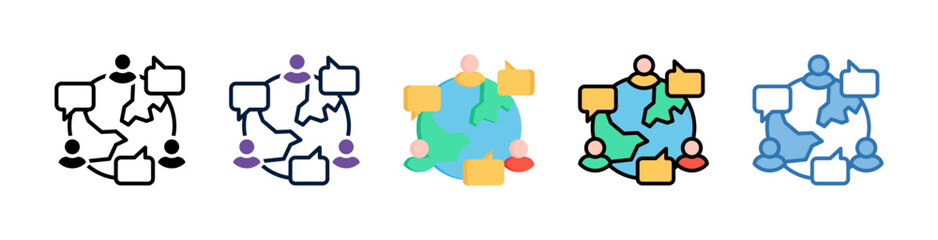 Global Communication Icon
