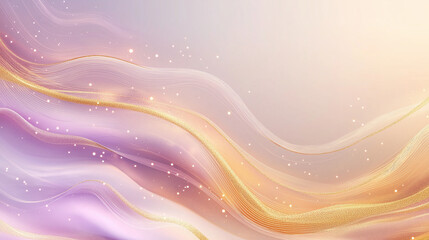 Wall Mural - abstract pastel waves: a serene and elegant backdrop with fluid forms and a palette of soft, dreamy 