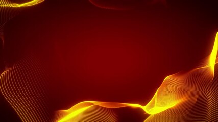 Wall Mural - 4k science fiction background with smooth looped animation of glowing particles, shining bokeh spark