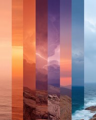 Poster - Atmospheric Gradient Immersive Climate Visualization for AI-Powered Weather Analytics - Dynamic Meteorological Insights Across Environmental Spectrum