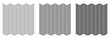 © Oliver Vandenberg - Wavy zig zag line. Zig zag lines vector illustration. Undulate, billowy, waving effect lines. Wave line and wavy zigzag lines. Black underlines wavy curve zig zag line pattern on isolated background