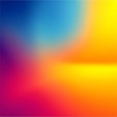 Wall Mural - Vibrant Abstract Gradient Background with Blended Colors in Soft Focus, Ideal for Creative Projects, Websites, and Artistic Designs