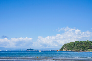 Aufkleber - 神奈川県の逗子海岸