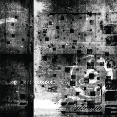 Wall Mural - Abstract grunge background. Monochrome abstract grunge monochrome illustration	