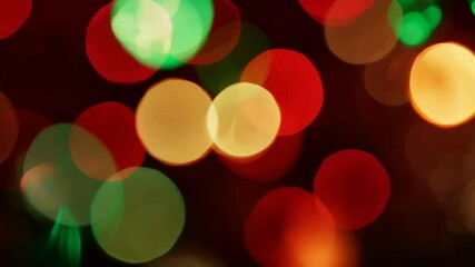 Wall Mural - Abstract colorful lights create a vibrant background