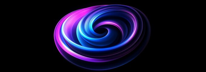 Wall Mural - Abstract swirling vortex