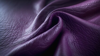 Aufkleber - Background wallpaper showcasing the texture of genuine purple leather.