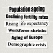 © Tupungato - Population ageing and declining fertility rates - demographic crisis news. News headlines from newspapers.
