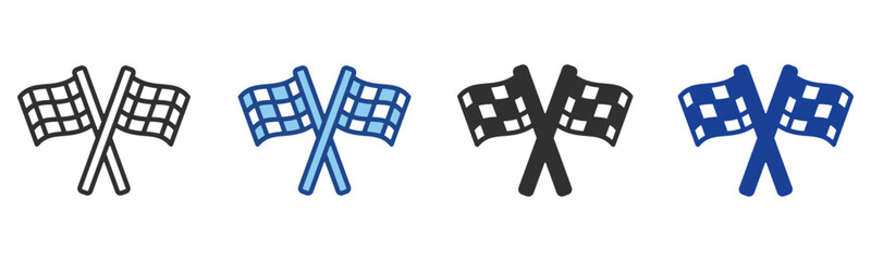 Start Icon Multiple Style Vector Collection 
