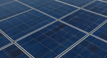 Solar Panel Grid Blue Renewable Energy