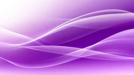 Wall Mural - abstract design with wavy purple lines and a soft glow effect creating dynamic motion made with gene