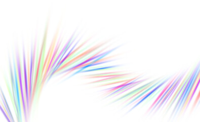 Wall Mural - transparent neon glowing light beams overlay effects.