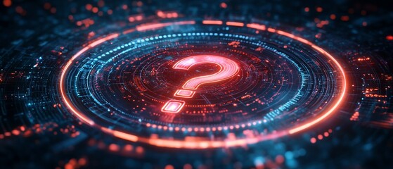 Glowing Question Circuitry and Enigma