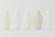© bambang - Abstract figures in varying shades of beige and white