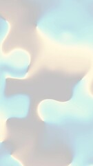 Fototapete - Blue color light vertical background. Music abstract modern technology smooth wave. Trendy blue gradient colorful wave animation. Seamless loop 4k.