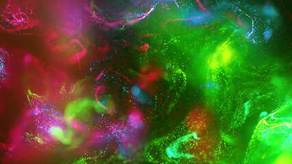 Wall Mural - particle wave background animation | flowing energy field in motion